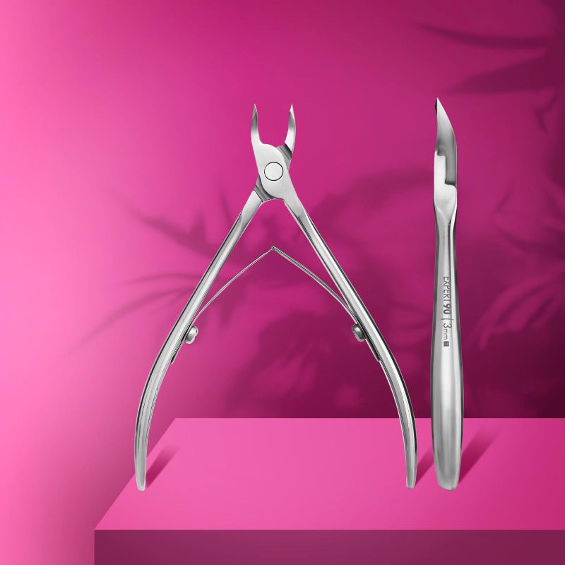 STALEKS PRO Expert 90 3mm Professional Cuticle Nippers – Stainless Steel Skin Nippers for Manicure - Image 3